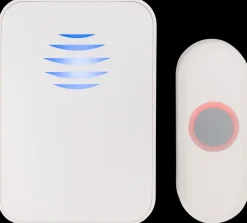 Dørklokke transportabel trådløs med lys| Dørklokker