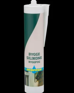 Droppen Byggesilikone 300 ml - klar| Fugemasse Og Silikone
