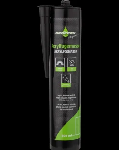 Droppen Elegance Acrylfuge 300 ml - hvid| Fugemasse Og Silikone