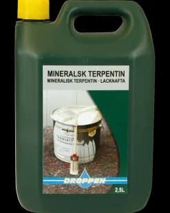 Droppen Mineralsk terpentin 2,5 L| Husholdningskemi