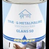 Droppen Træ- og metalmaling 0,75 L glans 50 - sort| Træ- Og Metalmaling