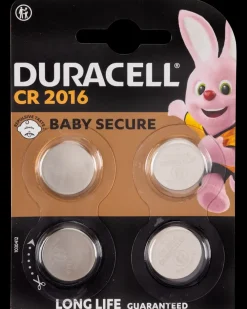 DURACELL CR2016 4-pak| Batterier