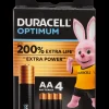 DURACELL Optimum AA 4-pak| Batterier