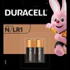 DURACELL Security Batteri N/LR1 2-pak| Batterier