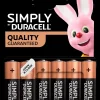 DURACELL Simply Batteri AA 6-pak| Batterier