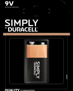 DURACELL Simply Batteri 9V 1 stk.| Batterier
