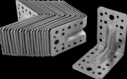 DXstrong Vinkelbeslag med rib 90 x 90 x 65 mm - 20 stk.| Vinkelbeslag