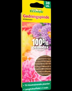 ECOstyle Gødningspinde blomster 30-pak| Gødning Og Jord