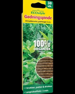 ECOstyle Gødningspinde krydderurter 30-pak| Gødning Og Jord