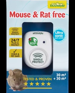 ECOstyle Mus- og rotteFri Ultralydsskræmmer 2-pak| Mus- Og Rottefælder