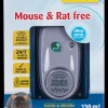 ECOstyle Mus- og rotteFri Ultralydsskræmmer 130m²| Mus- Og Rottefælder