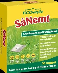 ECOstyle SåNemt græslapper 10-pak| Frø Og Løg