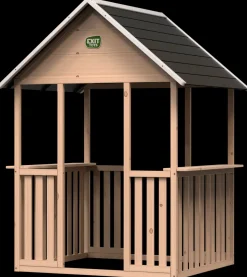 EXIT TOYS EXIT Panorama 100 Træhus| Gynger, Legehuse Og Sandkasser