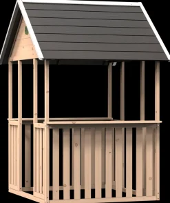 EXIT TOYS EXIT Panorama 100 Træhus| Gynger, Legehuse Og Sandkasser