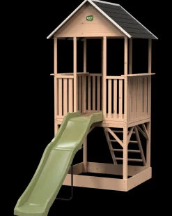 EXIT TOYS EXIT Panorama 500 Træhus| Gynger, Legehuse Og Sandkasser