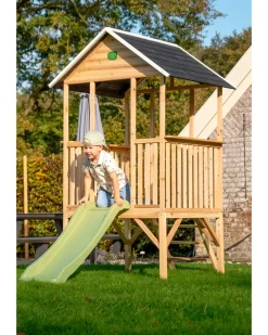 EXIT Panorama 300 Træhus| Gynger, Legehuse Og Sandkasser