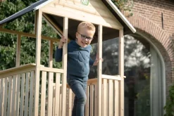 EXIT Panorama 300 Træhus| Gynger, Legehuse Og Sandkasser