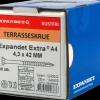 EXPANDET Rustfri A4 skrue 4,3 x 42 mm 200 stk.| Skruer