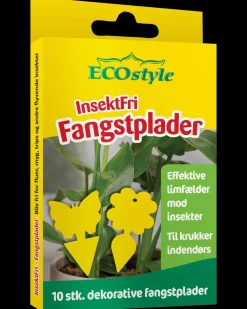 ECOstyle Fangstplader til krukker 10-pak| Øvrige Fælder Og Bekæmpelsesmidler