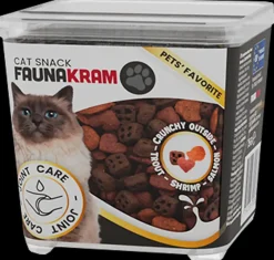 Faunakram Kattesnacks Trio fish bites 75 g| Hundefoder, Kattemad Og Godbidder