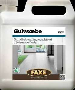 Faxe Gulvsæbe Hvid - 5 liter| Gulvmaling Og Gulvlak