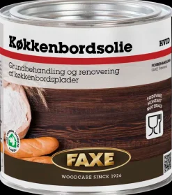 Faxe Køkkenbordsolie - Hvid| Træbeskyttelse Og -Olie