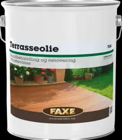 Faxe Terrasseolie Teak - 5 liter| Træbeskyttelse Og -Olie