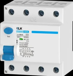 Fejlstrømsrelæ HPFI 4 pol 40 A| Tavlemateriale