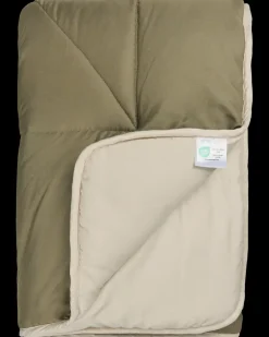 Sjöbo Home Fiberdyne 135 x 200 cm - Grøn/sand| Øvrige Artikler