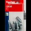 Fischer Gipsplug metal m. skrue GKM S 6 stk.| Dyvler Og Plugs