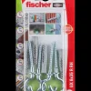 Fischer Krogdyvel uni UX 6 x 35 mm 4-pak| Dyvler Og Plugs