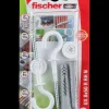 Fischer Krogdyvel uni UX 8 x 50 mm 2-pak| Dyvler Og Plugs
