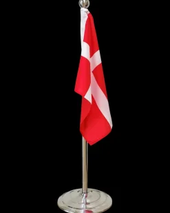 Flagstang justérbar 108-192 cm - Forkromet stål| Festartikler
