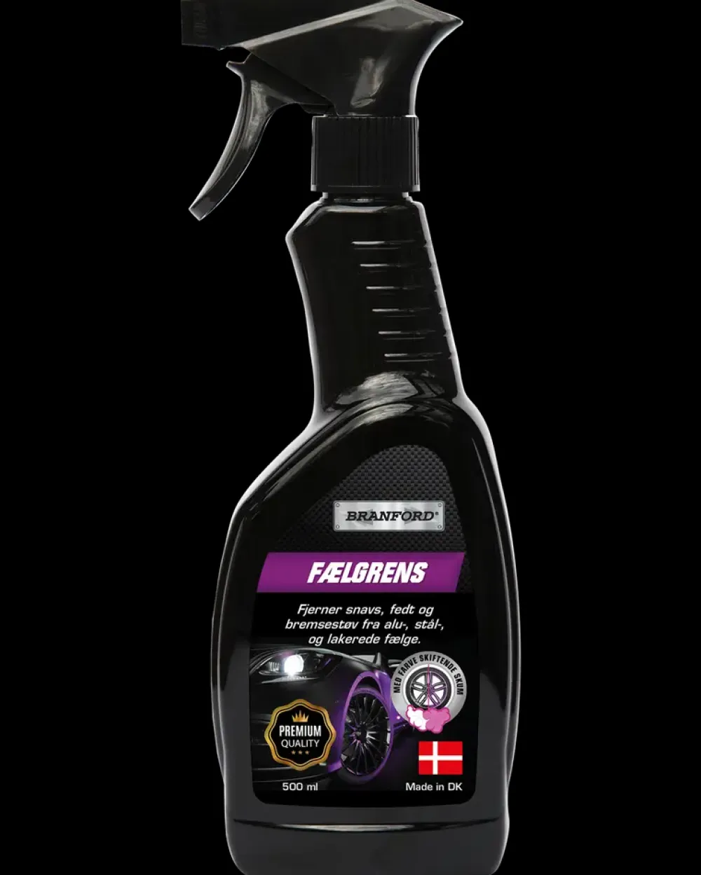 BRANFORD Fælgrens med color change 500 ml| Rense- Og Plejemidler