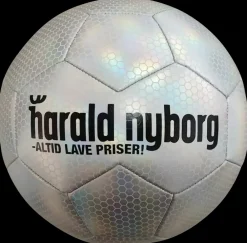 Harald Nyborg Fodbold med refleks str. 5| Fodboldmål Og Tilbehør