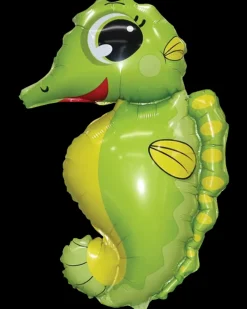 Folieballon 64 cm - Grøn søhest| Festartikler