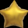 Folieballon 40 cm - Guld stjerne| Festartikler|Nytårspynt