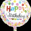 Folieballon 33 cm - Happy birthday| Festartikler