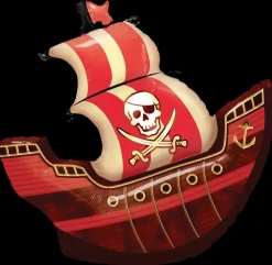 Folieballon 68 cm - Sørøverskib| Festartikler