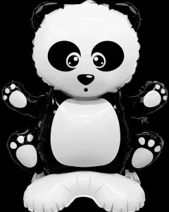 Folieballon på fod 40 cm - Mini panda| Festartikler