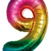 Folieballon Regnbue 86 cm - Nr 9| Festartikler