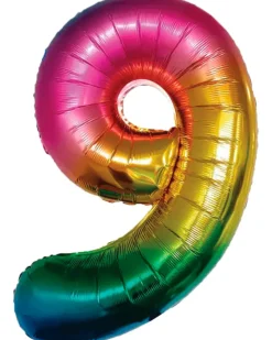 Folieballon Regnbue 86 cm - Nr 9| Festartikler