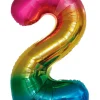 Folieballon Regnbue 86 cm - Nr 2| Festartikler
