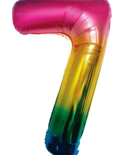 Folieballon Regnbue 86 cm - Nr 7| Festartikler