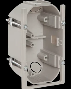 Forfradåse 2 modul - grå| Monterings- Og Indmuringsdåser