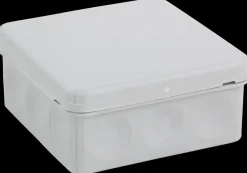 Forgreningsdåse 85 x 85 mm AP9 - grå| Monterings- Og Indmuringsdåser