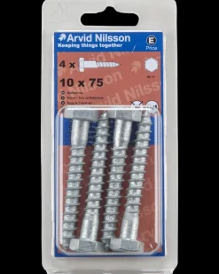 Arvid Nilsson Fransk skrue 10 x 75 mm 4-pak| Skruer