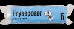 Frysepose 4 L 100-pak| Husholdningsartikler