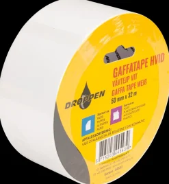 Droppen Gaffatape Hvid| Tape