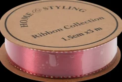 Gavebånd 3 meter - pink rød hvid| Festartikler